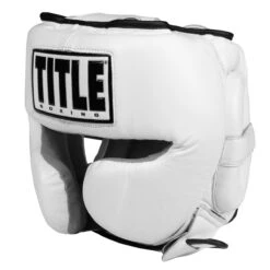 TITLE Boxing Leather Sparring Headgear -ADIDAS || Nike Sales fthg wh 1 1