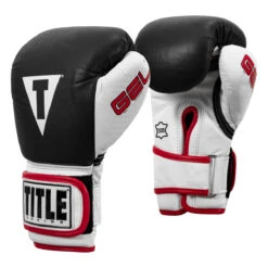 TITLE Boxing Gel World Bag Gloves 22 TITLE Boxing Gel World Bag Gloves -ADIDAS || Nike Sales gtwbg bk wh 0002
