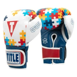 TITLE Boxing Gel World V2T Limited Edition Autism Awareness Bag Gloves -ADIDAS || Nike Sales gtwbgle2 2 1