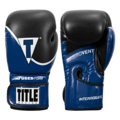 TITLE Boxing Infused Foam Interrogate Training Gloves 2.0 -ADIDAS || Nike Sales ifaitg2 bl bk 01 1