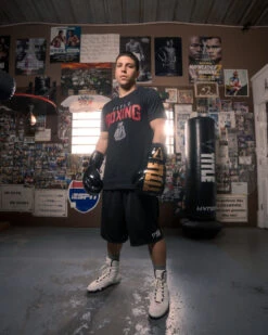 TITLE Boxing Inferno Intensity Lace Training Gloves -ADIDAS || Nike Sales itgli ace bk gd 3 2