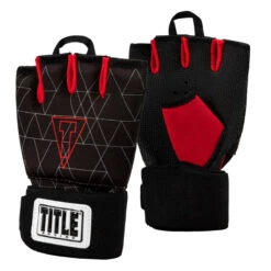 TITLE Boxing Defender Sublimated Glove Wraps -ADIDAS || Nike Sales ksgw bk rd 2 1