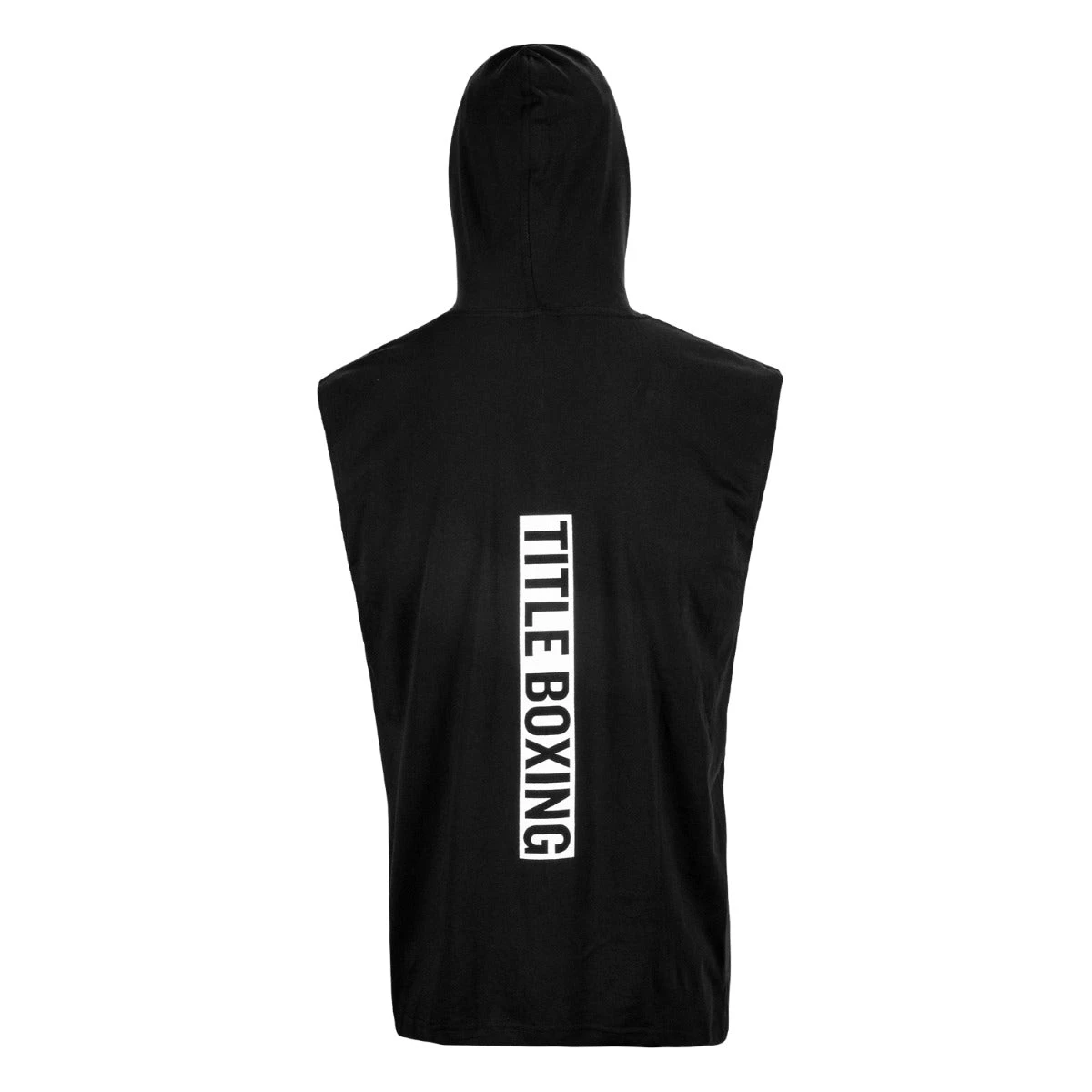 TITLE Boxing Outline Sleeveless Hoodie 4 TITLE Boxing Outline Sleeveless Hoodie - Image 4