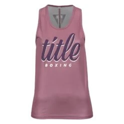 TITLE Boxing Script Racerback Women's Tank 9 TITLE Boxing Script Racerback Women's Tank -ADIDAS || Nike Sales lta8 pr 1 1