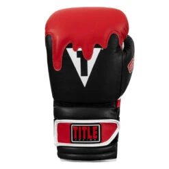 TITLE Boxing Gel Lava Leather Series Bag Gloves -ADIDAS || Nike Sales mlvlbg bk rd wh 3