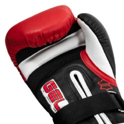 TITLE Boxing Gel Lava Leather Series Bag Gloves -ADIDAS || Nike Sales mlvlbg bk rd wh 5
