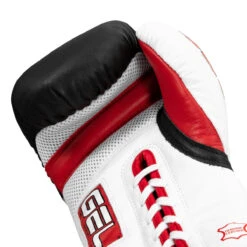 TITLE Boxing Gel Lava Leather Series Sparring Gloves -ADIDAS || Nike Sales mlvlsg wh rd bk 05
