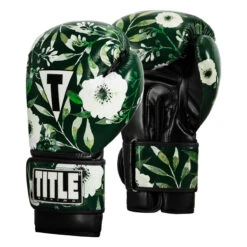 TITLE Boxing Floral Bag Gloves -ADIDAS || Nike Sales oaflbg gn bk 2 1