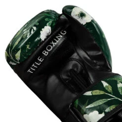 TITLE Boxing Floral Bag Gloves -ADIDAS || Nike Sales oaflbg gn bk 5 1