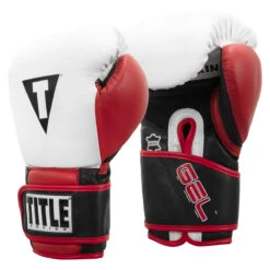 TITLE Boxing Gel Professional Series Training Gloves -ADIDAS || Nike Sales pgstg wh bk 02