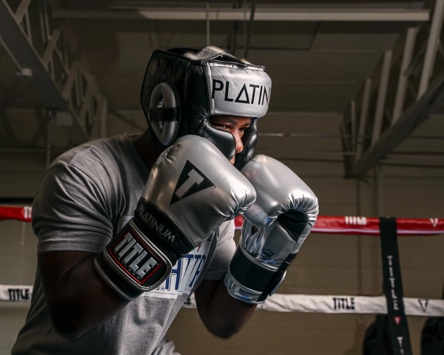 TITLE Platinum Traditional Training Headgear 6 TITLE Platinum Traditional Training Headgear - Image 6