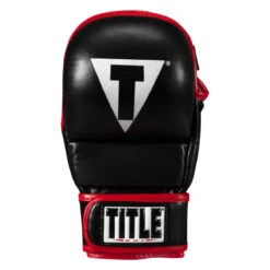 TITLE MMA Perform Safe Spar Glove 2.0 -ADIDAS || Nike Sales pssg2 bk rd 03