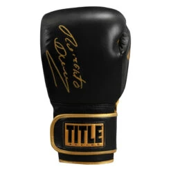 TITLE Boxing Roberto Duran Signature Leather Bag Gloves -ADIDAS || Nike Sales rdbg 03