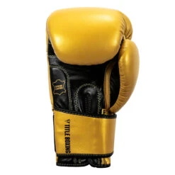 TITLE Boxing Roberto Duran Leather Training Gloves -ADIDAS || Nike Sales rdtg gd bk 04