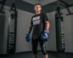 TITLE Boxing Main Event Tee -ADIDAS || Nike Sales tbts199 bk 3