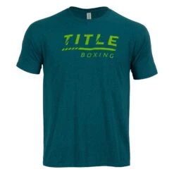 TITLE Boxing Striped Wordmark Tee -ADIDAS || Nike Sales tbts216 bl 1 1