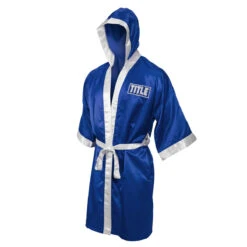 TITLE Boxing Pro Full Length Boxing Robe 25 TITLE Boxing Pro Full Length Boxing Robe -ADIDAS || Nike Sales tsrfl2 bl wh 01