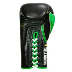WBC By TITLE Boxing Sparring Gloves -ADIDAS || Nike Sales wbcsg bk gn 04