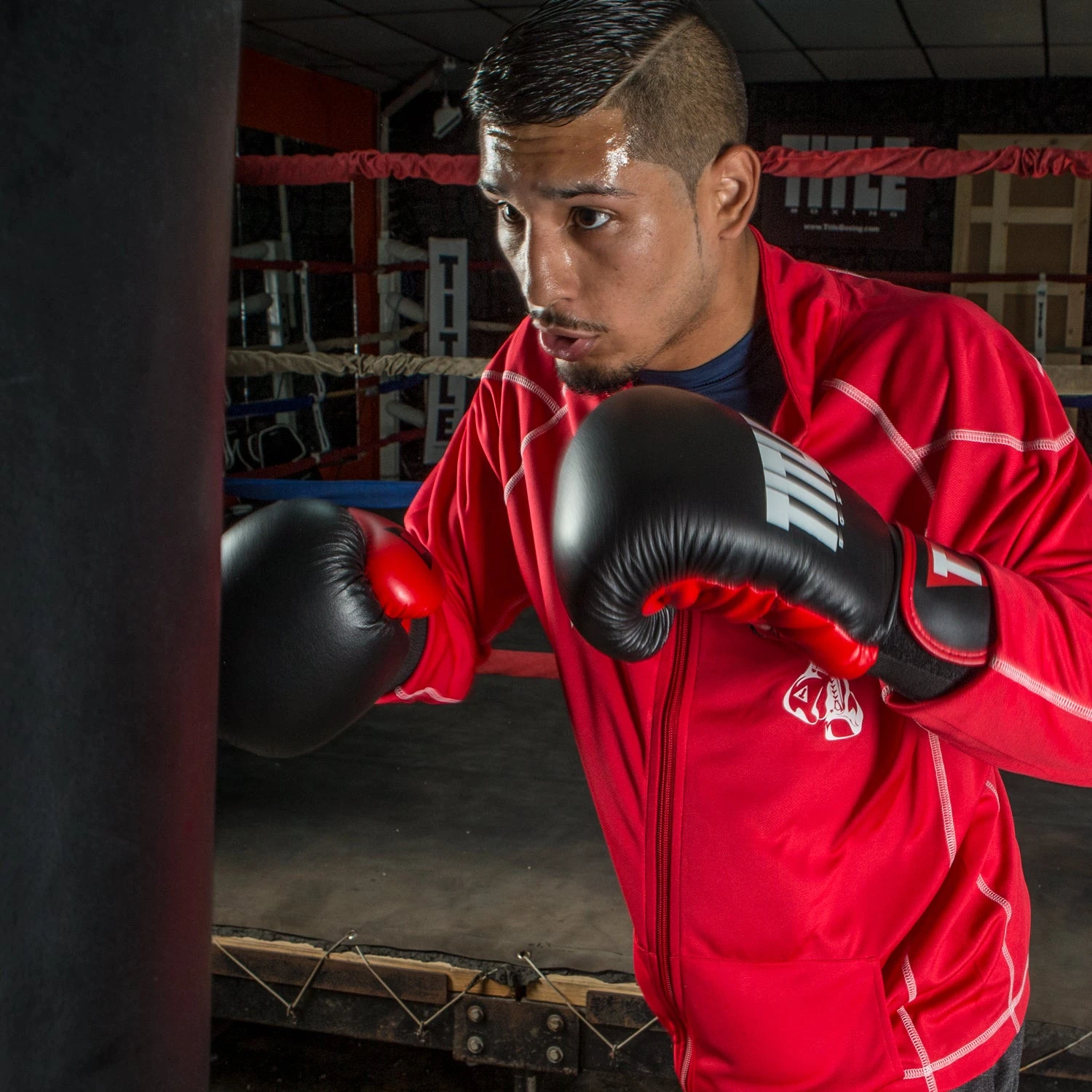 TITLE Boxing Dynamic Strike Heavy Bag Gloves 2 TITLE Boxing Dynamic Strike Heavy Bag Gloves - Image 2