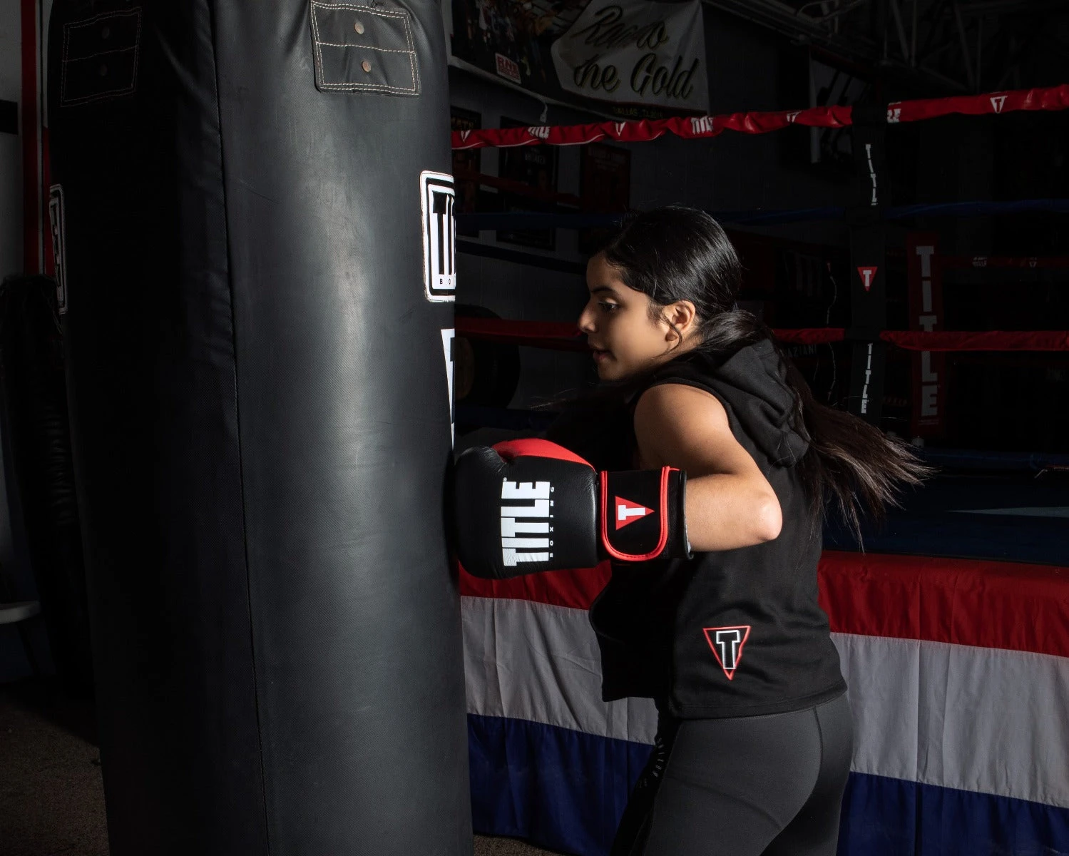 TITLE Boxing Dynamic Strike Heavy Bag Gloves 7 TITLE Boxing Dynamic Strike Heavy Bag Gloves - Image 7