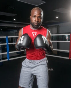 TITLE Boxing Leather Enforcer Pro Sparring Gloves -ADIDAS || Nike Sales xrvcsg bk sv 1