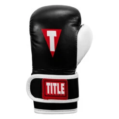 TITLE Boxing Youth Bag Gloves -ADIDAS || Nike Sales ytbbg bk wh 03